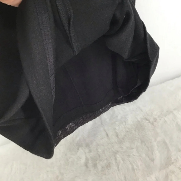 Ann Taylor Wool Blend Sequined Sheath Party Cocktail Dress NWT Black Size 2 - Picture 9 of 10